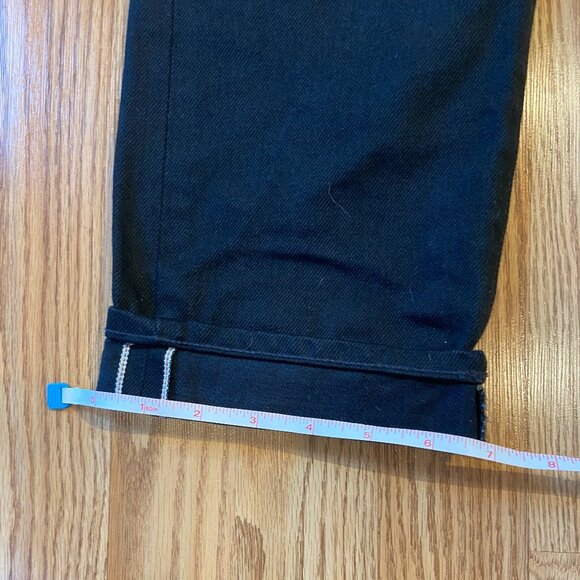 Tellason Gustave 13.5oz black selvedge denim (34W) - Picture 3 of 16